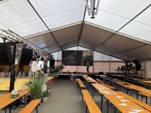 Backhaushock Aufbau 2024